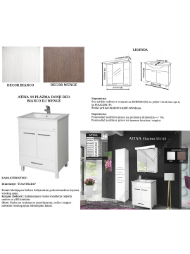 Atina Plazma 55 DONJI DEO